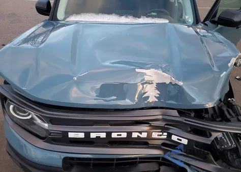 2023 Ford Bronco Sport Big Bend z USA, uszkodzony, nr VIN 3FMCR9B63PRD60426